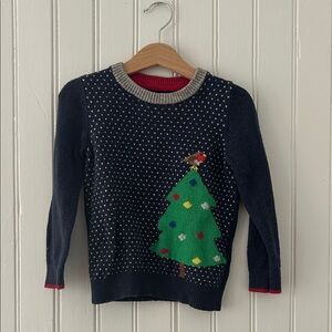 Mini Boden Christmas Sweater size 2-3t